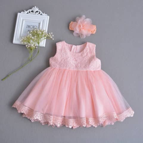 Pink Princess Bow Dress | Itty Bitty