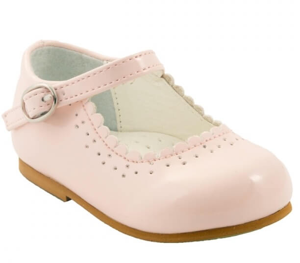 Itty Bitty Pink Bow Buckle Shoes | Itty Bitty