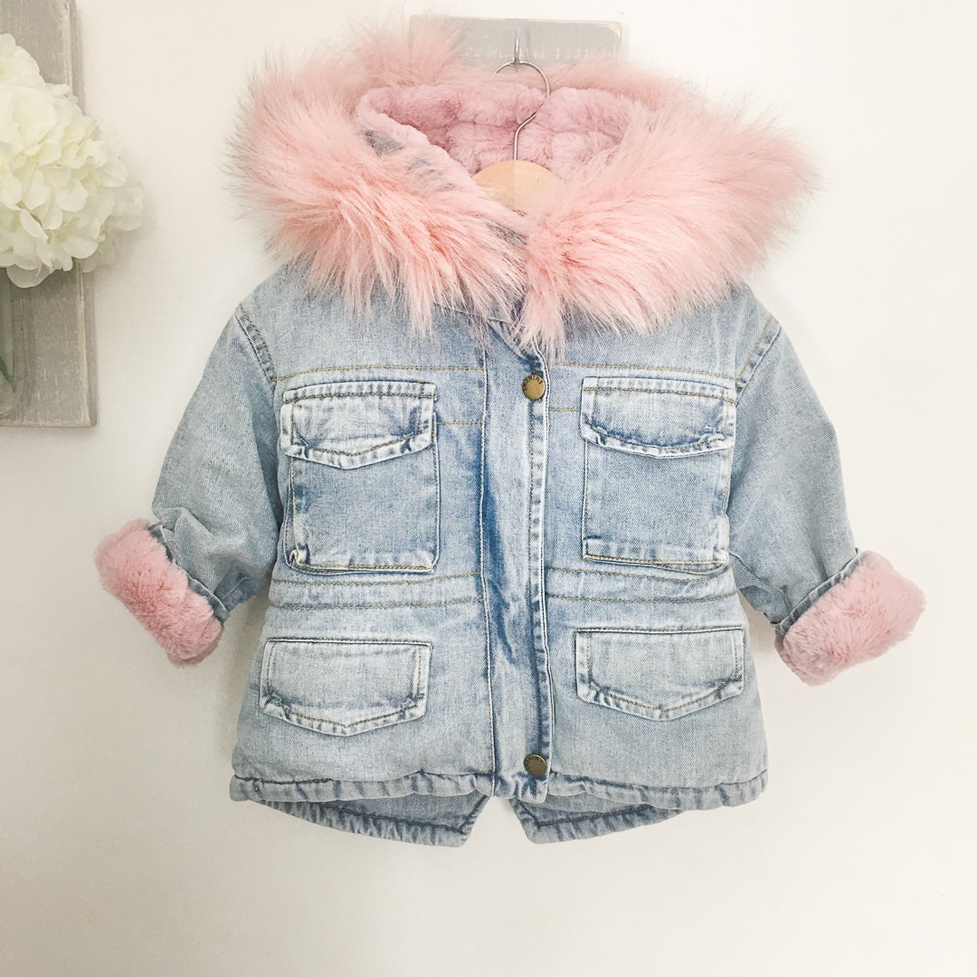 Itty Bitty Pink Super Snuggle Winter Fashion Coat | Itty Bitty