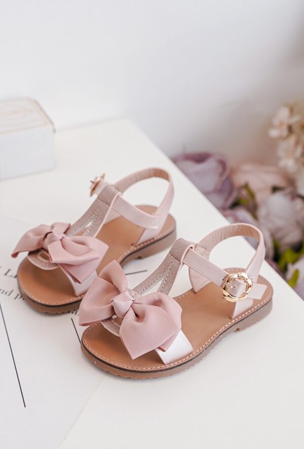 Itty Bitty Pink Bora Bora Bow Sandals