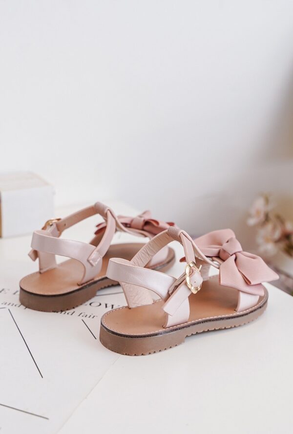 Itty Bitty Pink Bora Bora Bow Sandals - Image 2