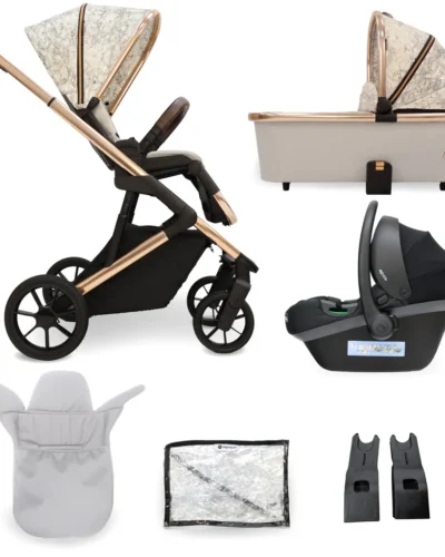 MB500 2-in-1 Pushchair & Carrycot - Rose Gold Marble