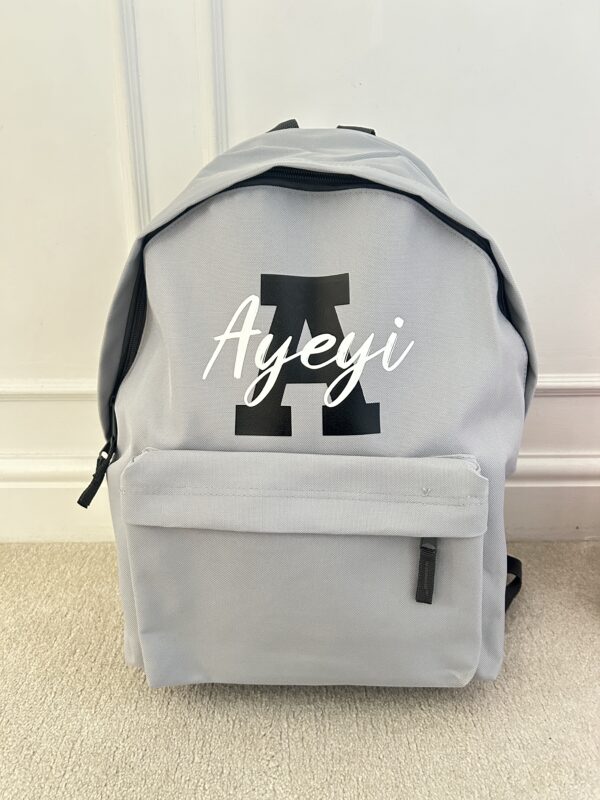 Itty Bitty Personalised Initial & Name Kids Backpacks & Rucksacks - Image 5