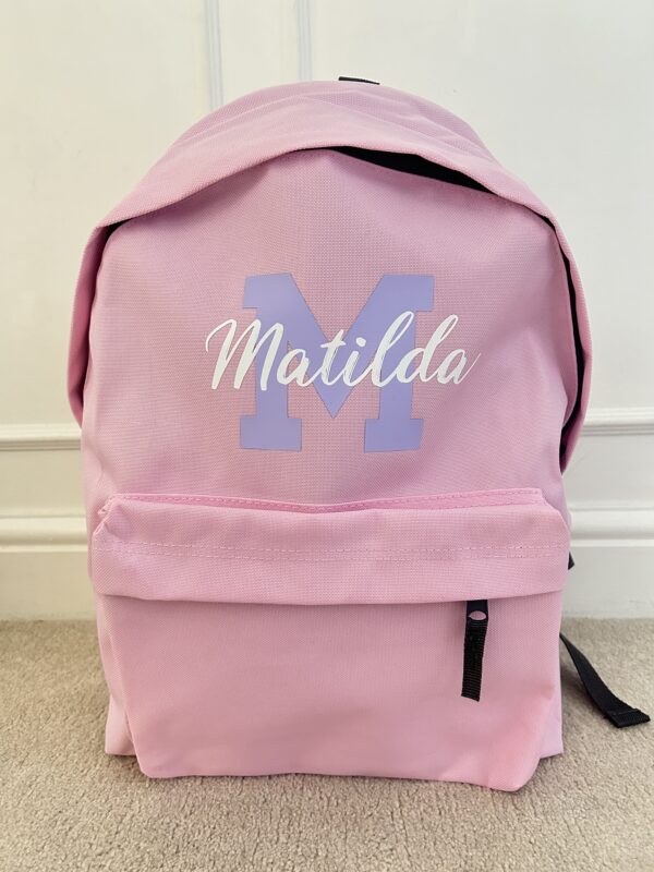 Itty Bitty Personalised Initial & Name Kids Backpacks & Rucksacks - Image 4