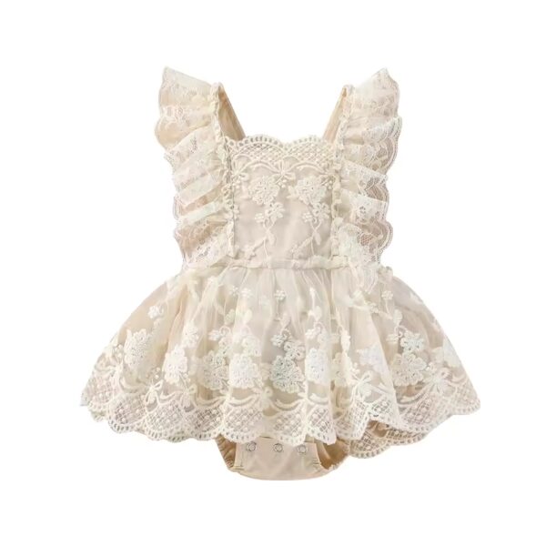 Itty Bitty Frill Lace Skirt Romper